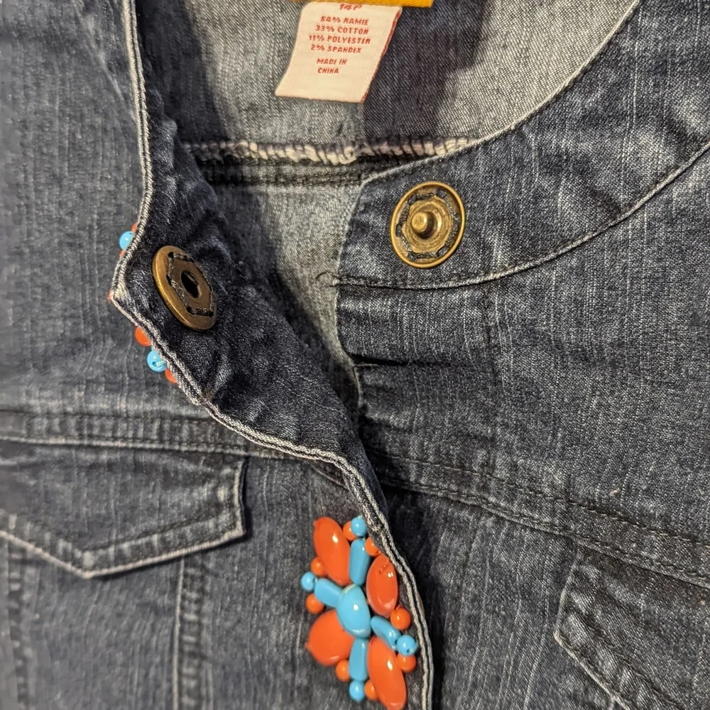 Ruby Rd Petit Denim Jacket - Picture 9 of 11